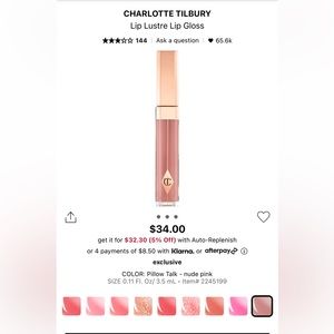 Charlotte Tilbury Lip Lustre Lip Gloss